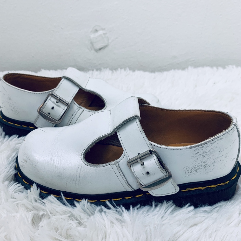 Dr. Martens Mary Jane Smooth White UK size 3